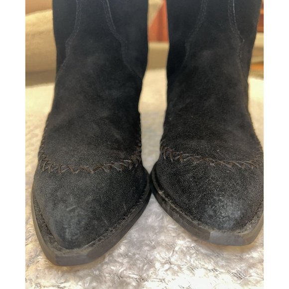 Crush by Durango Suede Fringe  Western Calf Boots size 8.5 - Picture 10 of 10